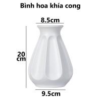 ราคา VIET JAPAN แจกันดอกไม้พลาสติก HDPE ปลอดภัยและทนทานสูง ตกแต่งแท่นบูชาห้องนั่งเล่น (44660419757)