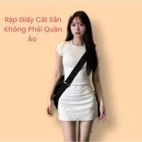 ราคา ตัดกระดาษตัดก่อนทําบอดี้สูทแขนสั้นผู้หญิง (42131419723)