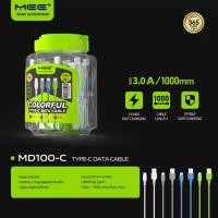 ราคา MEE+ MD100 Data Cable - M Micro USB Colourful Micro Data Cable 2.4A Fast Charging ของแท้ 100% (53052170053)