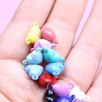 ราคา จี้ตะขอ แม่เหล็กรูปหัวใจ 10 mm. พ่นสี สีสดสวยงาม #ตะขอสร้อยคอ #ตะขอสร้อยข้อมือ (27363234630)