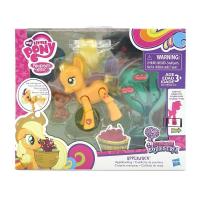 ราคา 【พร้อมส่ง】my little pony doll figure toy equestria girls การ์ด หูฟังMy little pony my little pony applejack applejack Joint Movable Doll Pet Scene (40829522863)