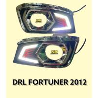 ราคา ไฟเดไลท์ ฟอร์จูนเนอร์ fortuner 2012 2013 2014 ฝาครอบตัดหมอก มีไฟเดไลท์ led แสงขาว (11062420209)