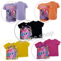 ราคา เสื้อยืดคอกลม เสื้อคอกลม My Little Pony โพนี่ ลิขสิทธ์แท้ ผ้า Cotton ผสม Spandex เสื้อยืด คอกลม ชุดเด็กหญิง เสื้อเด็ก (4444992716)