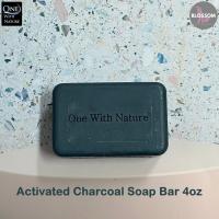 ราคา One With Nature - Activated Charcoal Soap Bar 114g สบู่ถ่านชาร์โคล (24761518654)