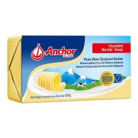 ราคา [852358001211] Anchor Unsalted Butter 454G แองเคอร์ เนยชนิดจืด 454 กรัม (46958522806)