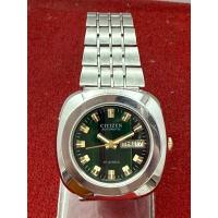 ราคา CITIZEN 21 Jewels Automatic Cal 6501 ตัวเรือนสแตนเลส นาฬิกาผู้ชาย มือสองของแท้ (51756639332)