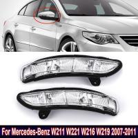 ราคา กระจกมองข้างรถยนต์ไฟเลี้ยว LED ไฟแสดงสถานะโคมไฟสําหรับ Mercedes-Benz W211 W221 W216 W219 2007-2011 ไฟท้าย (48808102532)