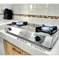 ราคา ปริญญาพานิช X Rinnai เตาแก๊สรินไน Rt902scc RT-902scc สเตนเลสทั้งตัว หัวเตาทองเหลืองขนาดใหญ่ไฟแรง รับประกันระบบจุด5ปี (14649840332)