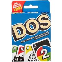 ราคา เกม Mattel เกมไพ่ครอบครัว DOS จากเครื่องทําของ UNO พร้อมการ์ด 108 ใบ ทําให้เกมที่ยอดเยี่ยมสําหรับเด็กอายุ 7 ปีขึ้นไป (56962520658)
