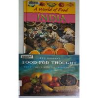 ราคา kh176 India A World of food, Food for thought หนังสือมือสอง ปกแข็ง ความรู้ (46658362140)