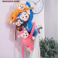 ราคา NANZHIJIABI ตุ๊กตาลิงยาวแขนตุ๊กตาแขวนของเล่นตุ๊กตาลิงตุ๊กตาตุ๊กตานุ่ม 45/5/65 ซม.ลิงสัตว์แขนยาวหางตุ๊กตาลิงหมอนลิง (49112362093)