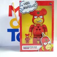 ราคา ของแท้ Be@rbrick The Simpsons Radioactive 400%+100% Bearbrick ของใหม่ ไม่แกะ พร้อมส่ง (29051331822)