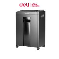 ราคา Deli เครื่องทำลายเอกสาร 23L เครื่องย่อยกระดาษ A4/CD ครั้งละ8แผ่น ย่อยละเอียด 2x12มม. Paper shredder (24508753730)