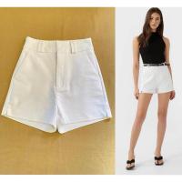 ราคา ⚡️ กางเกงทรงสวยผ้าดีมากผ้ายืดได้อีก งาน ป้าย Stradivarius แท้ไซค์ eur32 เอว25”สะโพก34“ (26615534360)