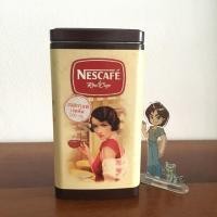ราคา (ของสะสม มือสอง) Nescafe' Red Cup กระป๋องกาแฟ, กล่องกาแฟเหล็ก เนสกาแฟ, เนสเล่ (57360256630)