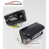 ราคา (1คู่) ไฟส่องป้าย ไฟส่องทะเบียนรถยนต์ เล็ก 2 ชิ้น สีดำ,ใส Toyota Corolla KE70 E70 Ke75 TE70 Te71 Te72 ปี 1979-1987 (23156013711)
