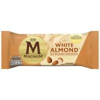 ราคา [8851932352772] Magnum White Almond 63 G แม็กนั่ม ไวท์ อัลมอนด์ (แพ็คสินค้าเก็บความเย็น) (54261704921)