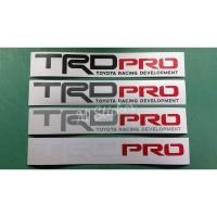 ราคา สติ๊กเกอร์​ติดรถ​ TRD PRO​ งานตัดไดรคัทสติ๊กเกอร์​PVCกันน้ำ,สะท้อนแสง3M (17372105307)