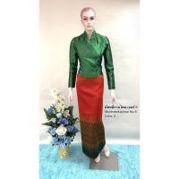 ราคา ผ้าถุงผ้าทอลายผ้าไหมแพรวา (4669070801)