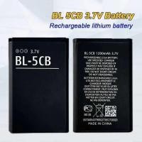 ราคา BL-5CB แบตเตอรี่ลิเธียม 3.7V 1100mAh BL 5CB เซลล์ชาร์จใหม่ได้สำหรับโทรศัพท์มือถือ Nokia 105 106 107 (50751245092)