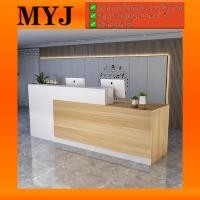 ราคา เคาน์เตอร์ เคาน์เตอร์ต้อนรับ โต๊ะบริการ กว้าง 60 ซม., สูง 100 ซม. สามารถปรับแต่งได้ (44656711658)