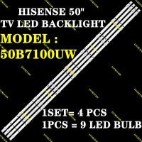 ราคา 50b7100uw HISENSE 50" ทีวี LED BACKLIGHT 50B7100 (24190602308)