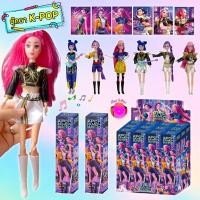 ราคา ตุ๊กตาเด็กผู้หญิง เกิร์ลกรุ๊ป Kpop demon Hunters แบบสุ่ม 1 กล่อง มีเสียง มีไฟ งอแขนขาได้ (46803186357)