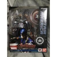 ราคา ตำหนิ Captain America avengers Age of Ultron SHF แท้ bandai S.H. figuarts action figure 1/12 aou (24279775343)