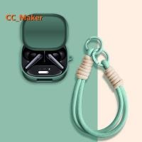ราคา For Anker Soundcore Liberty 4 Pro Silicone Soft Case Lanyard Pendant Suitable for Soundcore Liberty 4 Pro Cute Shockproof Shell Protective Cover (44218144220)