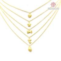 ราคา OJ GOLD สร้อยคอทองแท้ นน. ครึ่งสลึง 96.5% 1.9 กรัม ขายได้ จำนำได้ มีใบรับประกัน สร้อยคอทอง (1652254112)