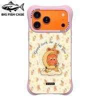 ราคา เคสไอโฟน ซิลิโคนสีชมพู แม่เหล็ก ลายลายคอลเลกชันการ์ตูน FINO หวานๆ โทนอบอุ่น ขอบกันกระแทก สำหรับ iphone17 16 15 14 13 12 (47562148715)