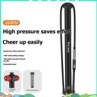 ราคา จักรยานยางปั๊มเครื่องวัดความดัน 260 PSI ชั้นปั๊ม E-BikE-Bike เครื่องมือเงินเฟ้อสําหรับ Schrader/Presta วาล์ว (58160957212)