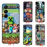 ราคา สําหรับiPhone 16 16E 17 Air Pro 4 4S 5C 5 5S 6 6S 7 8 Plus SE SE4 XS Max TH1 สีดําFrostedนุ่มเคสโทรศัพท์Minecraft Creative Simple (56411255575)