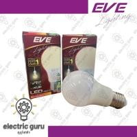 ราคา EVE หลอดไฟ LED 7W แสงวอร์มไวท์ #gurufaifa #กูรูไฟฟ้า (24019024740)