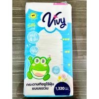 ราคา กระดาษทิชชูไร้ฝุ่นแบบแขวน Vivy (55301449849)