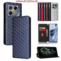 ราคา Flip Casing สําหรับ infinix GT 20 Pro 5G infinixGT20Pro infinix GT20Pro GT20 GT 20 Pro 20Pro 5G 2024 หรูหราหนังเคสโทรศัพท์ช่องเสียบการ์ดกระเป๋าสตางค์วงเล็บปลอกกันกระแทกป้องกัน Cas (28100111910)