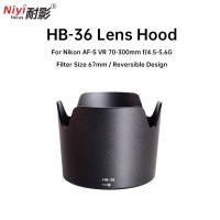 ราคา NIYI HB-36 เลนส์สําหรับ Nikon AF-S VR 70-300 มม.f4.5-5.6G เลนส์กรองขนาด 67 มม.กลีบเลนส์อุปกรณ์เสริม (40676777878)