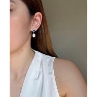 ราคา ต่างหูไข่มุกแท้ และไพลินแท้ประดับเพชร cz (47961755497)