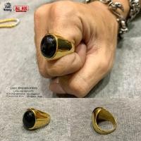 ราคา แหวนทองนิลดำ กลมเรียบ สแตนเลสแท้ stainless 316l ring แหวนแฟชั่น แหวนผู้ชาย แหวนสแตนเลส originallution (49862143340)