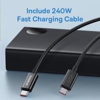 ราคา Baseus พาวเวอร์แบงค์ 140W 24000mAh ชาร์จเร็ว 3 พอร์ต แบบพกพา สําหรับแท็บเล็ต โน้ตบุ๊ก โทรศัพท์Y (25655638329)