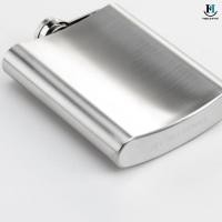 ราคา [GA] 1 4 5 6 7 8oz แบบพกพามินิสแตนเลสเหล้าสะโพกขวดสําหรับขวดเดินทางวิสกี้ขวดแก้ว [TH] (58062038908)