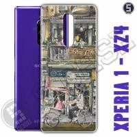 ราคา Sony Xperia 1, Sony XZ4 เคสโทรศัพท์ยืดหยุ่นกันกระแทกหลายรุ่นคอลเลกชัน 13 Old Town สีน้ํามันทาสี A1408-CL13 (51561642312)