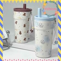 ราคา Kittbinne823ถ้วยสูญญากาศ,พร้อมเชือกยกความจุขนาดใหญ่ฟางถ้วยสูญญากาศ,แบบพกพาเครื่องดื่มคู่ป้องกันการรั่ว500หลอดดูดถ้วย เครื่องดื่ม (52761864623)