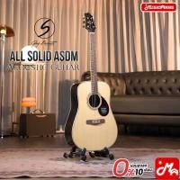 ราคา Greg Bennett All solid ASDM กีต้าร์โปร่ง Acoustic guitar (40980775483)