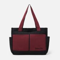 ราคา Carry All V2 Totebag Twotone Black & Maroon Common Days (54110324812)