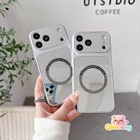 ราคา กระจกเงิน Magnetic Make-up สําหรับ Realme N65 N63 N61 N55 N53 หมายเหตุ 80 70 70T 60X 50 Q5 Q5i Q3 Q3i Q2 5G 4G Ins สไตล์หรูหรา Minimal ฝาครอบชาร์จไร้สาย (50562572752)