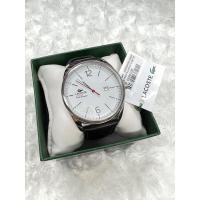 ราคา นาฬิกาผู้ชาย LACOSTE สายหนังสีดำ (23670516769)