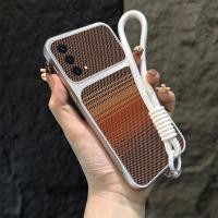 ราคา เคสสําหรับ OPPO A74 a95 f19s F19 RENO 6 LITE 4G เคสโทรศัพท์ Softcase ซิลิโคนกันกระแทกปกดีไซน์ใหม่ความงามพร้อมเชือกเส้นเล็กสําหรับเด็กผู้หญิงน่ารักสีน้ําตาล TBZSGZ1 (27794814102)