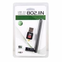 ราคา ตัวรับสัณญาณ wifi (USB WIFI) Wireless Adapter Network 150Mbps with Antenna (27340046558)