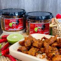 ราคา น้ำพริกหนังไก่กรอบ รสต้มยำ น้ำพริกโครตแซ่บ (23176302681)